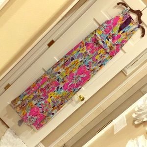 Lilly Pulitzer XL Long Floral Dress